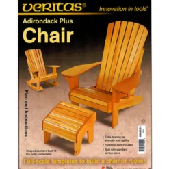 Adirondack Chair-Rocker and Footstool Plan