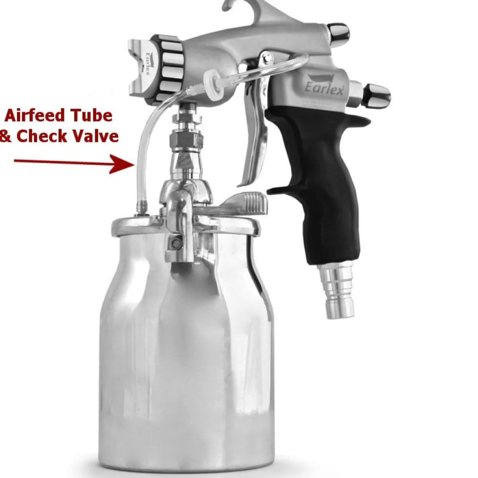 Airfeed Tube and Check Valve Kit for Earlex Pro-8 HVLP Spray Gun