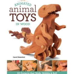Animated Animal Toys in Wood by David Wakefield