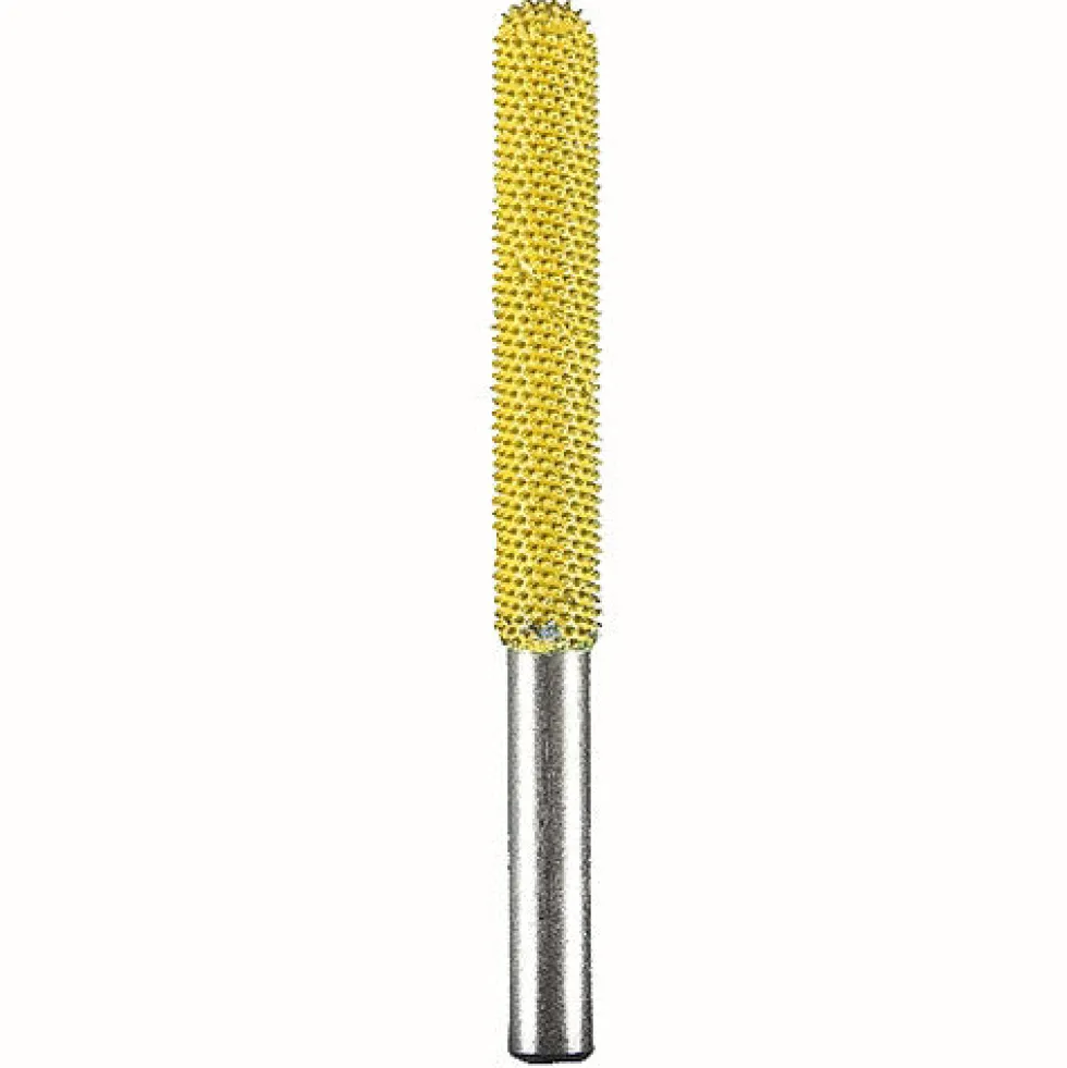 Ball Nose Saburr Tooth Carbide Burrs - 1/4 inch Shank