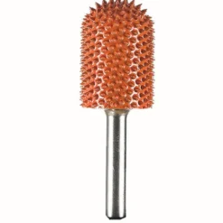 Ball Nose Saburr Tooth Carbide Burrs - 1/4 inch Shank