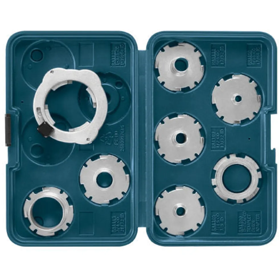 Bosch RA1128 Quick Change "Clic" Template Guide Set