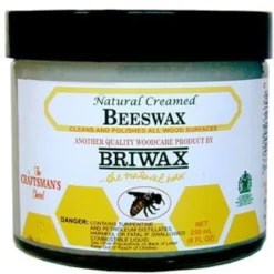 Briwax Natural Creamed Beeswax