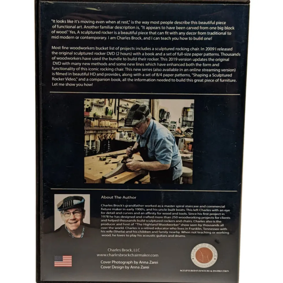 Build a Sculptured Rocker with Chuck Brock DVD Set & Streaming Video