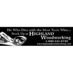 Bumper Sticker "He Who Dies with the Most Tools Wins"