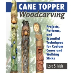 Cane Topper Woodcarving - Lora S Irish