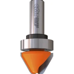 CMT 60 Degree Lettering Router Bit with Bearing - 1/2 shank