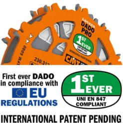 CMT Locked Dado Pro - 8 inch