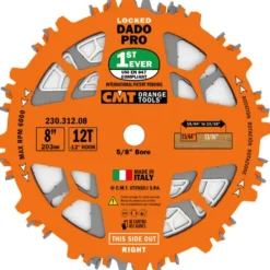CMT Locked Dado Pro - 8 inch
