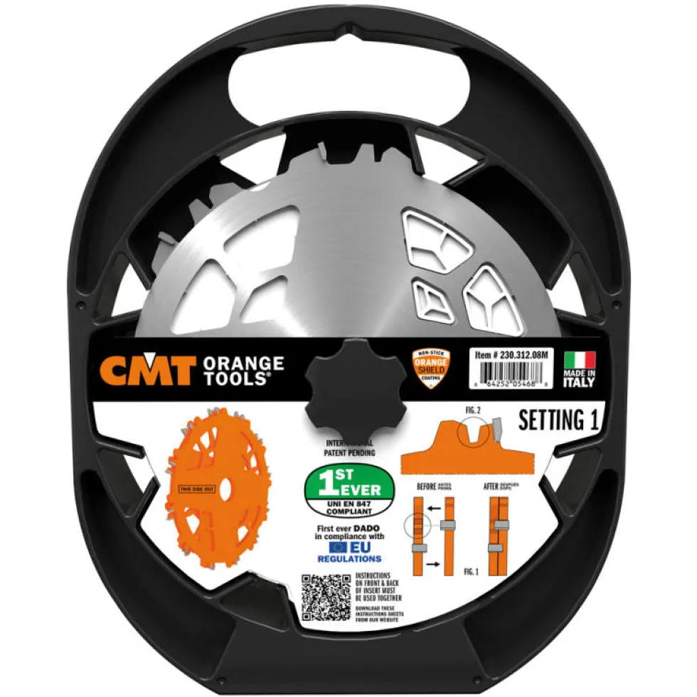 CMT Locked Dado Pro - 8 inch