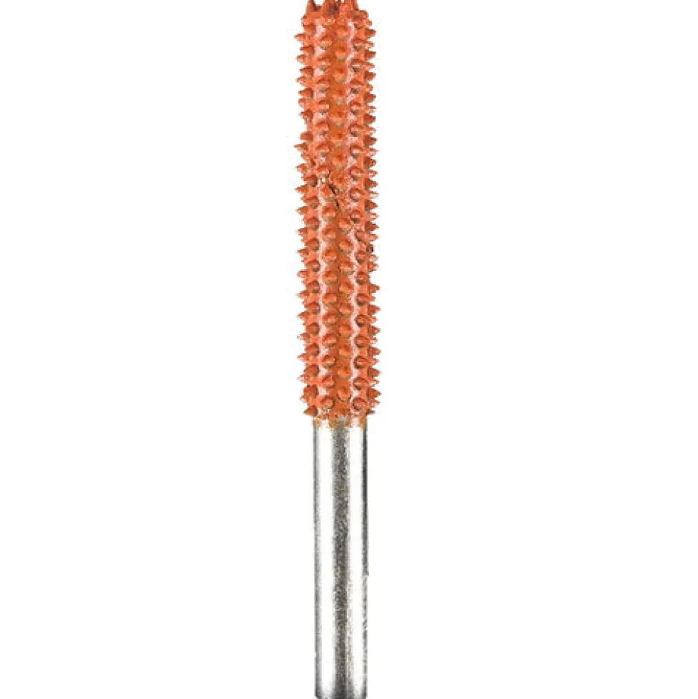 Cylinder Saburr Tooth Carbide Burrs - 1/4 inch Shank