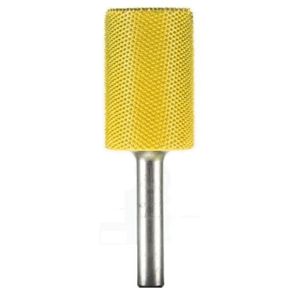 Cylinder Saburr Tooth Carbide Burrs - 1/4 inch Shank