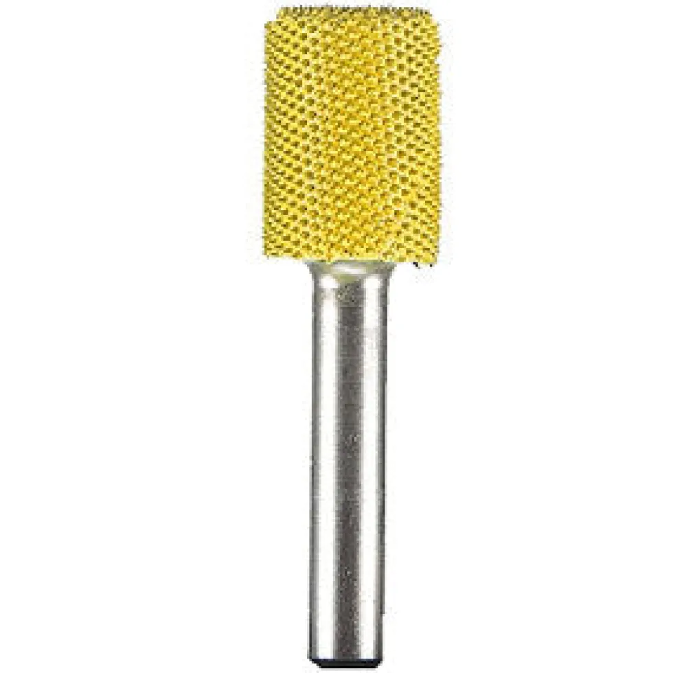 Cylinder Saburr Tooth Carbide Burrs - 1/4 inch Shank
