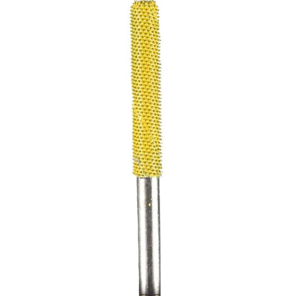 Cylinder Saburr Tooth Carbide Burrs - 1/4 inch Shank
