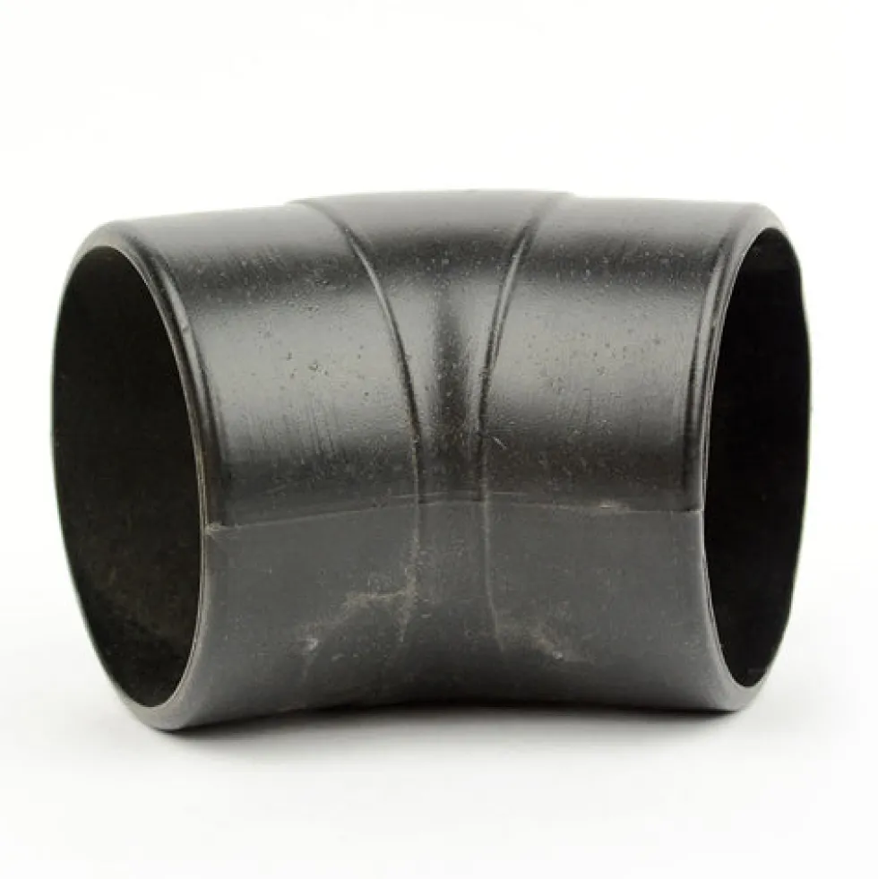 45-deg Elbow Hose Connector - 2-1/2in