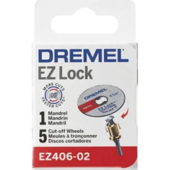 Dremel EZ Lock Starter Kit with 5 Cut Off Wheels