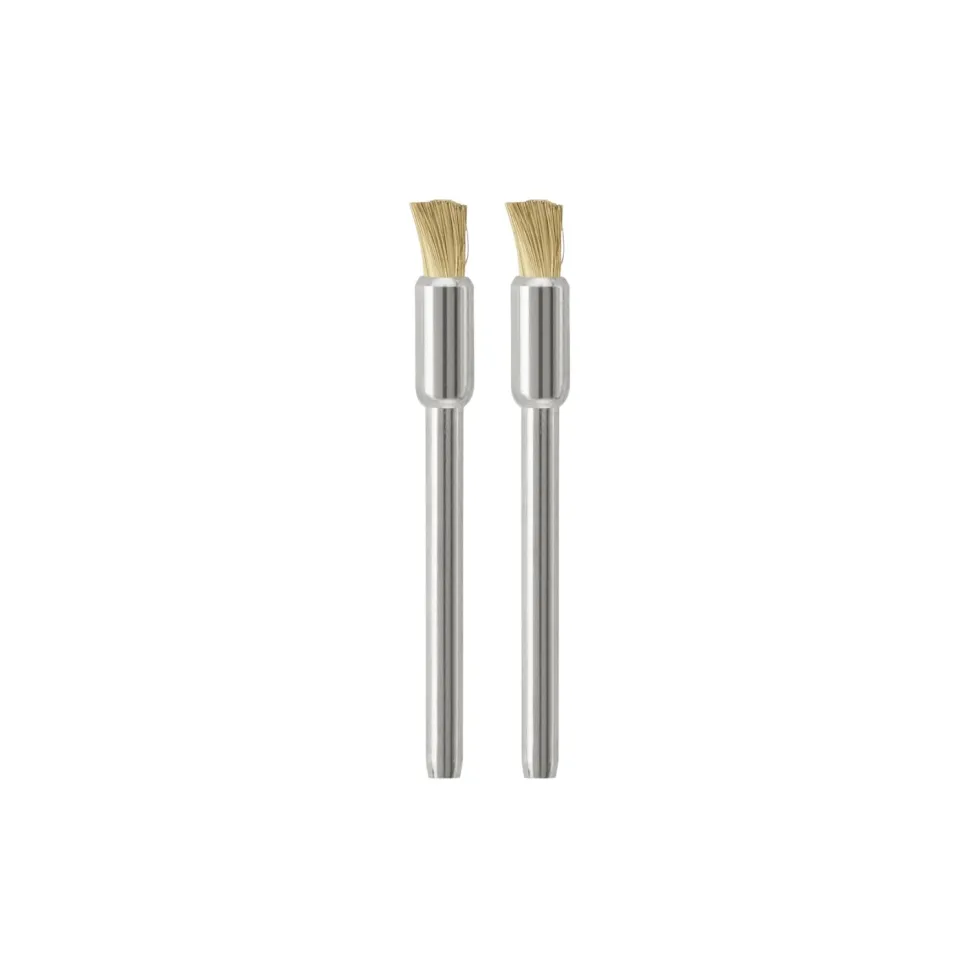 Dremel 1/8 inch Brass Wire Brush - Pack of 2