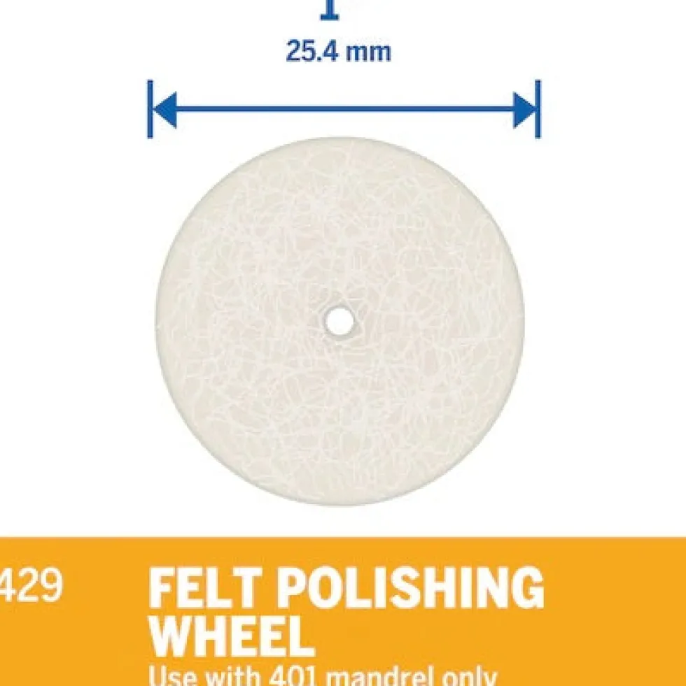 Dremel 1 inch Felt Wheel