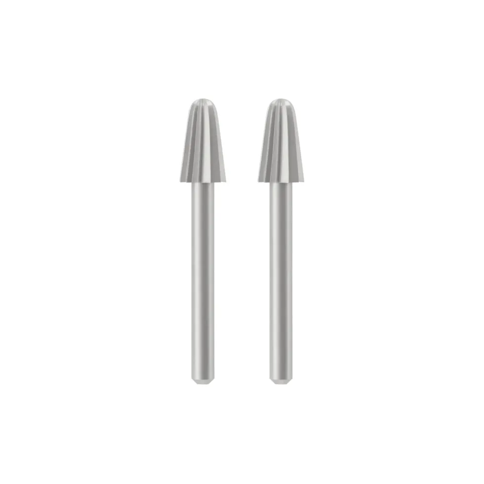 Dremel 1/4 inch Round Nose High Speed Cutter - Pack of 2