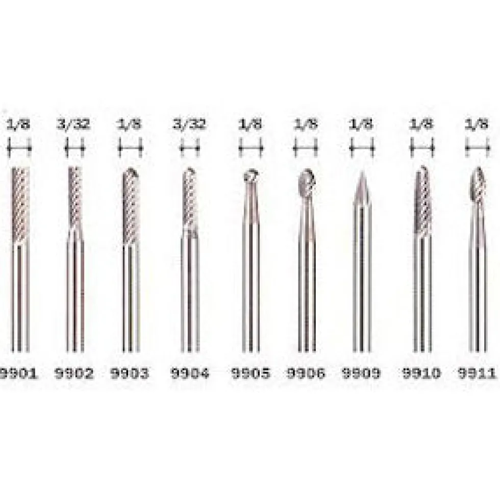 Dremel 1/8 inch Tungsten Carbide Cutters