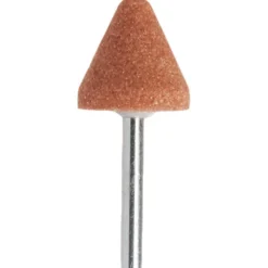 Dremel 5/8" Round Nose Cone Aluminum Oxide Grinding Stone