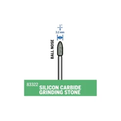 Dremel 1/8" Silicon Carbide Grinding Stone - Tapered Cylinder