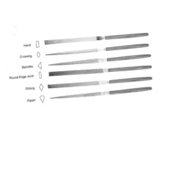 EZE-LAP Diamond Needle File Set - Coarse