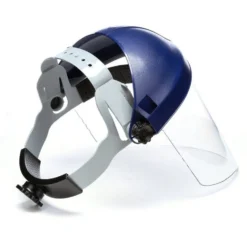 Face Shield with Racheting Headgear