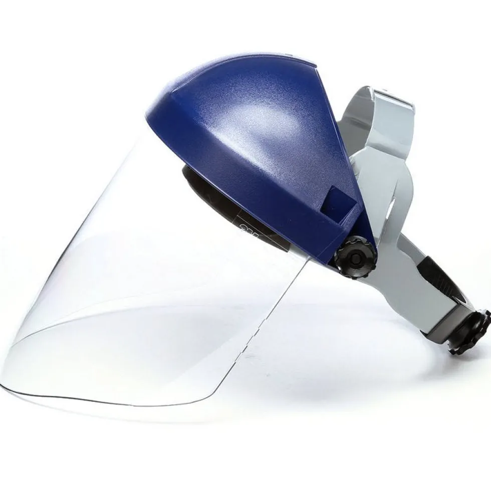Face Shield with Racheting Headgear
