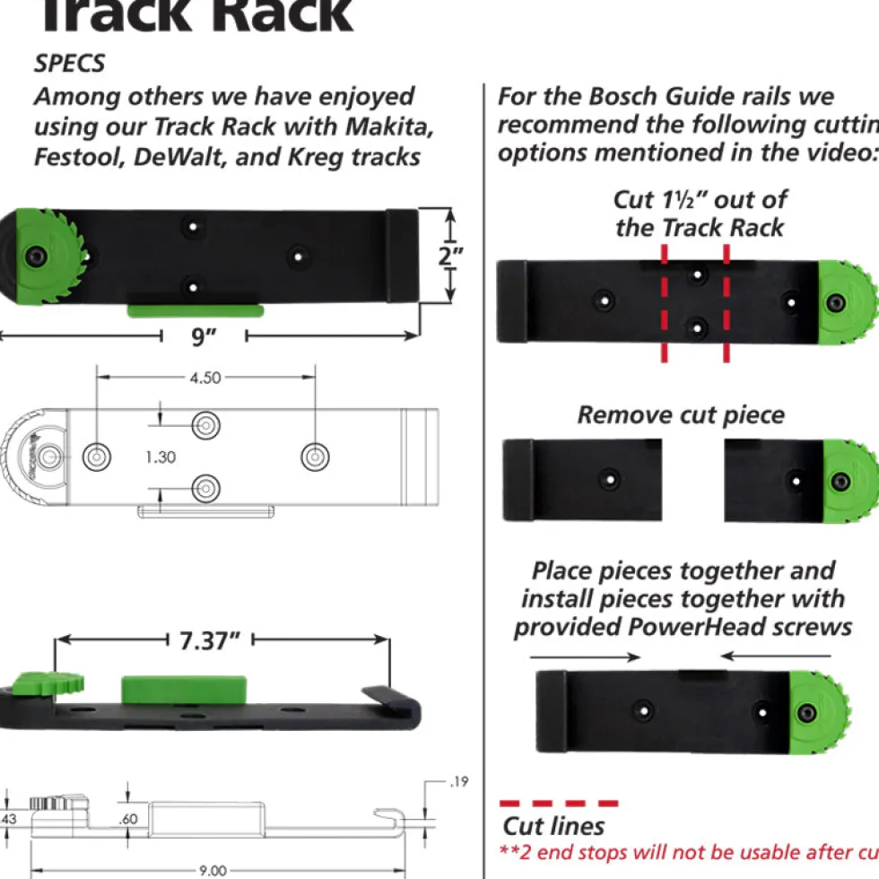 FastCap Track Rack - Pack of 2
