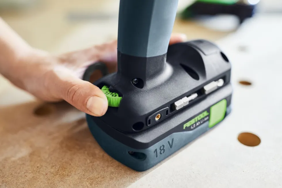 Festool CXS 18 and TXS 18 Li-Ion Cordless Drills