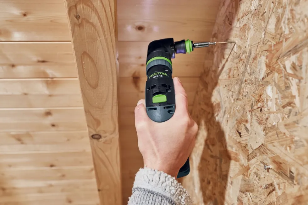 Festool CXS 18 and TXS 18 Li-Ion Cordless Drills