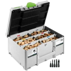 Festool DF 500 Q Domino Cutter & Tenon Assortment Systainer