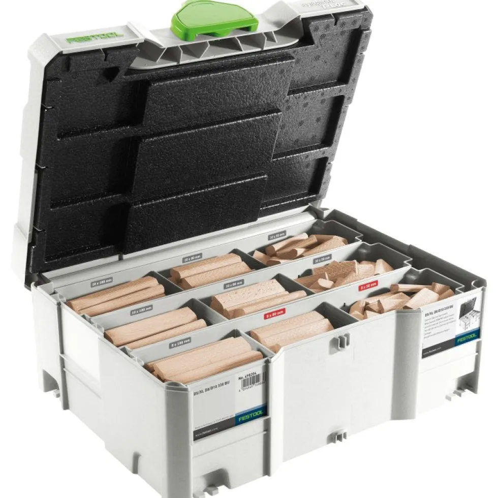 Festool Domino XL DF 700 Cutter & Tenon Assortment Systainer