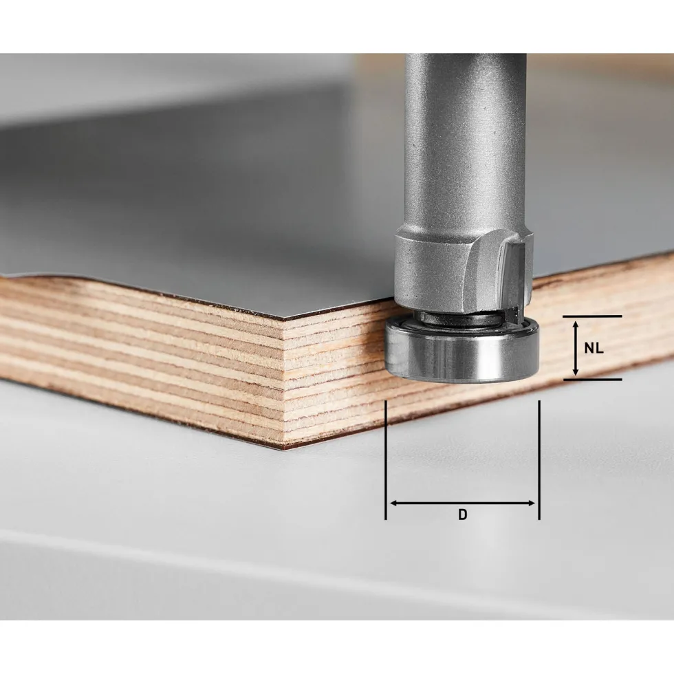 Festool Edge Trim Router Bit - Hollow Shank