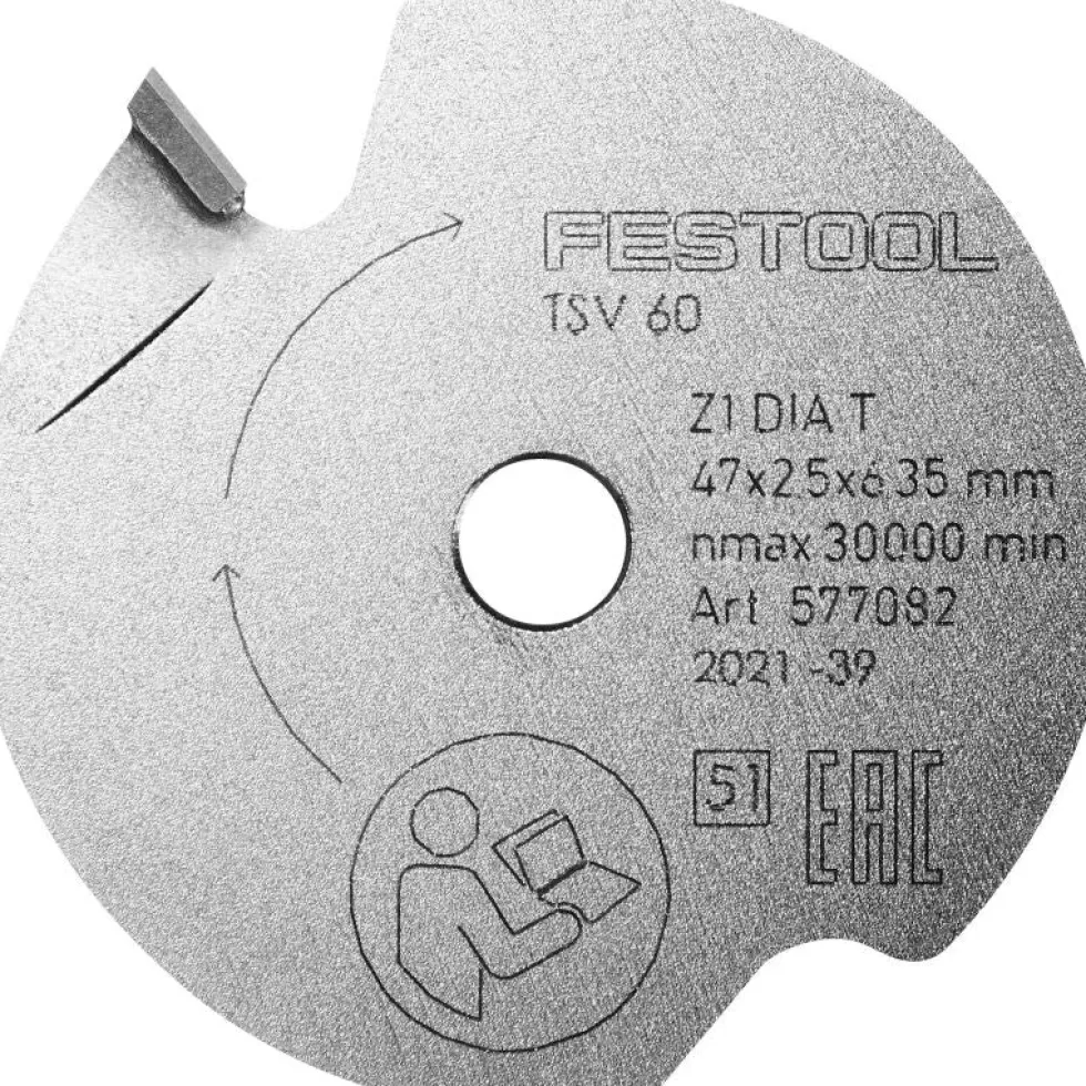 Festool 47mm Scoring Blade for TSV 60 KEB Track Saw