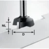 Festool Plane Router Bit for Edge Banding