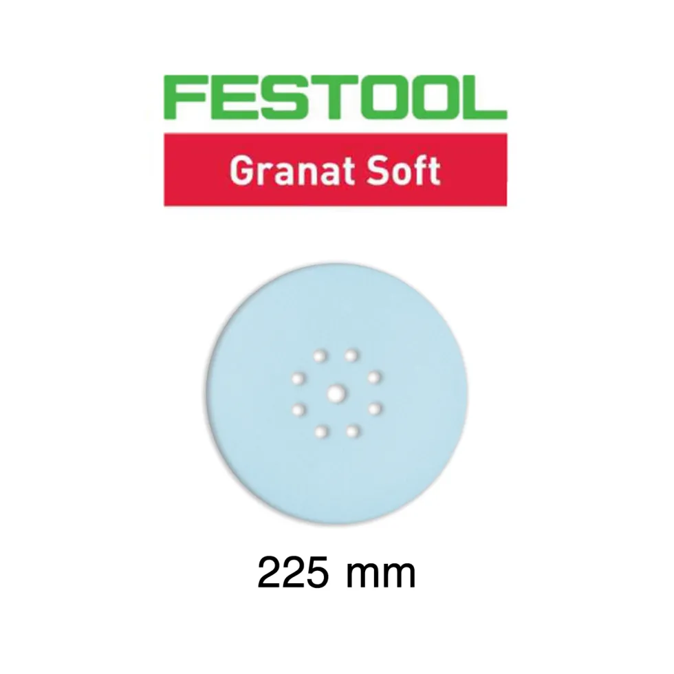 Festool Sandpaper - 225mm Planex Discs - Pack of 25
