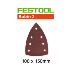 Festool Sandpaper - 100mm x 150mm Delta Sheets