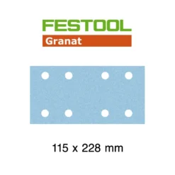 Festool Sandpaper - 115mm x 228 mm Sheets