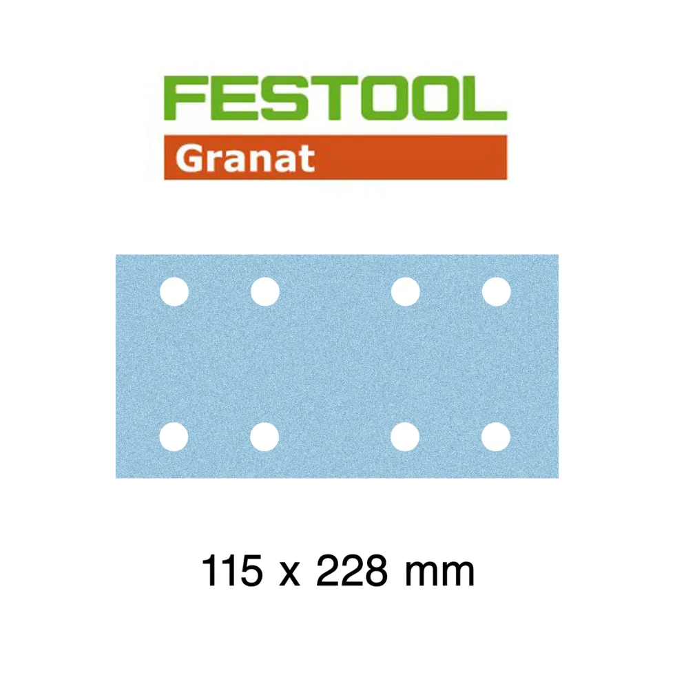 Festool Sandpaper - 115mm x 228 mm Sheets