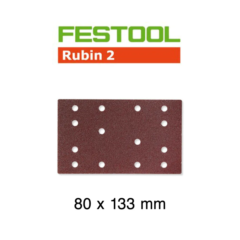 Festool Sandpaper - 80mm x 133mm Sheets