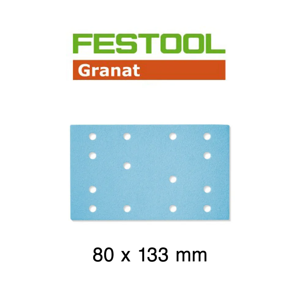 Festool Sandpaper - 80mm x 133mm Sheets