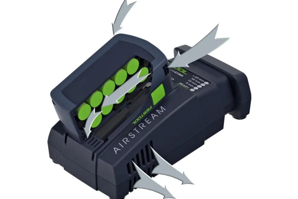 Festool SCA 8 Airstream Rapid Battery Charger