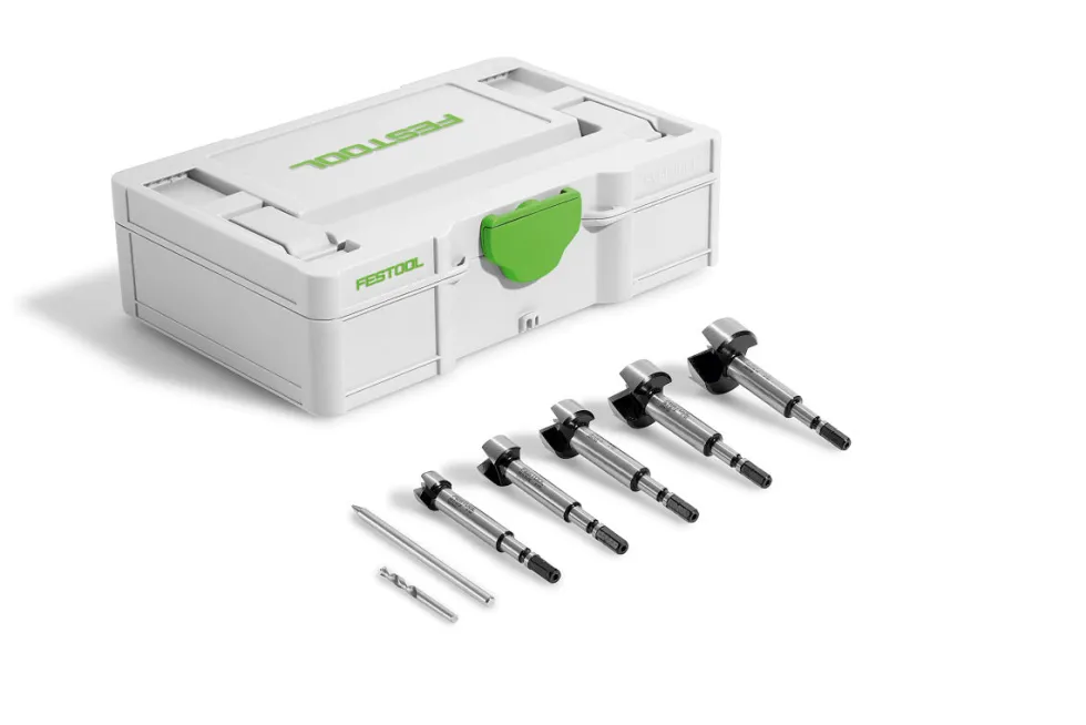 Festool Set of Five Centrotec Forstner Bits in SYS3 S 76 Systainer