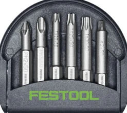 Festool Set of Six Impact Driver Bits