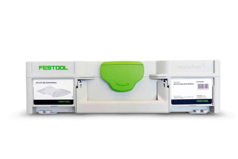 Festool SYS3 Abrasives Organizer - SYS-STF-80x133/D125/Delta