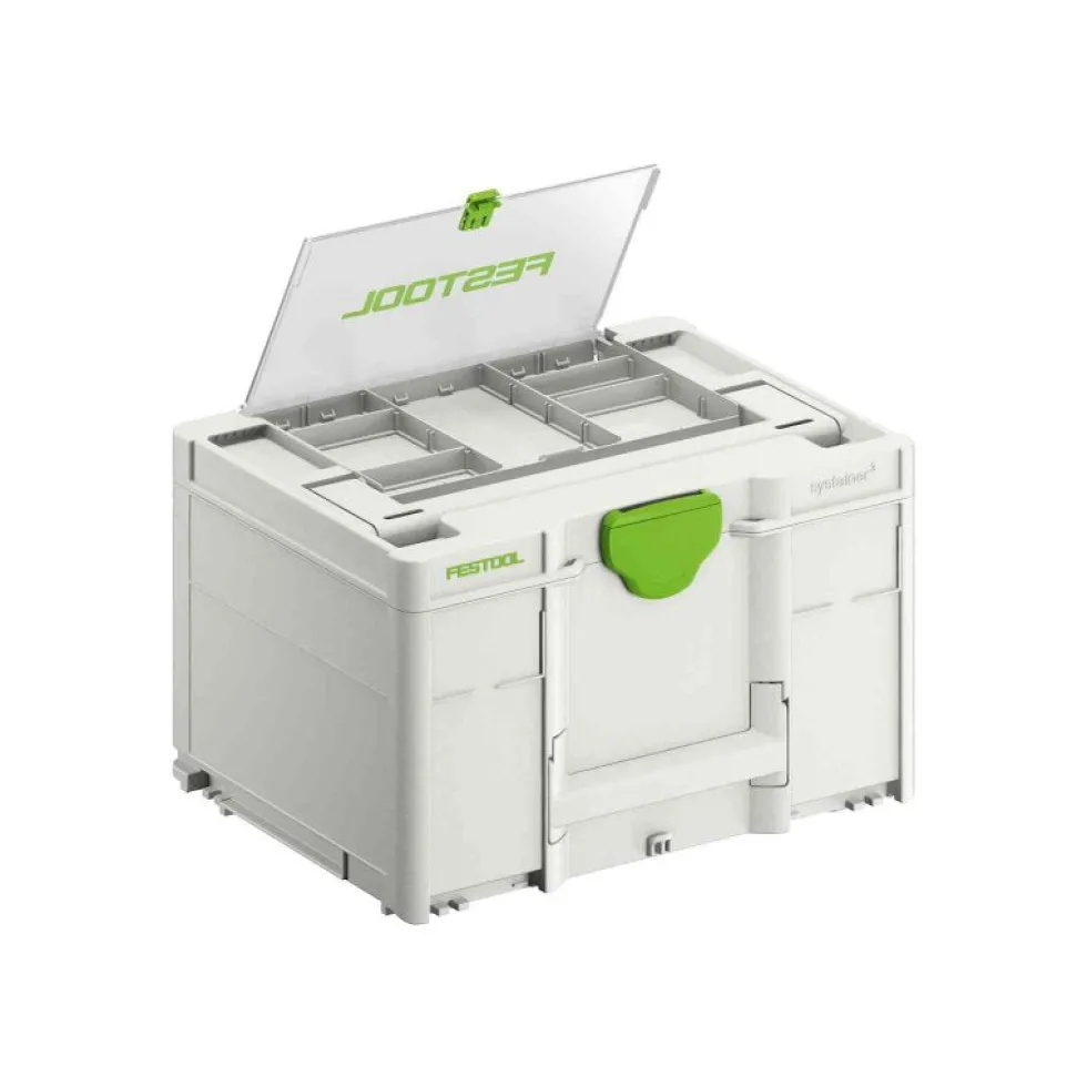Festool SYS3 DF M Systainer Case with Lid Compartment