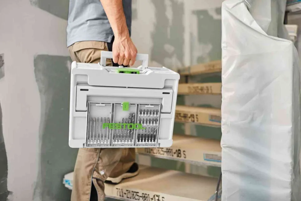 Festool SYS3 DF M Systainer Case with Lid Compartment