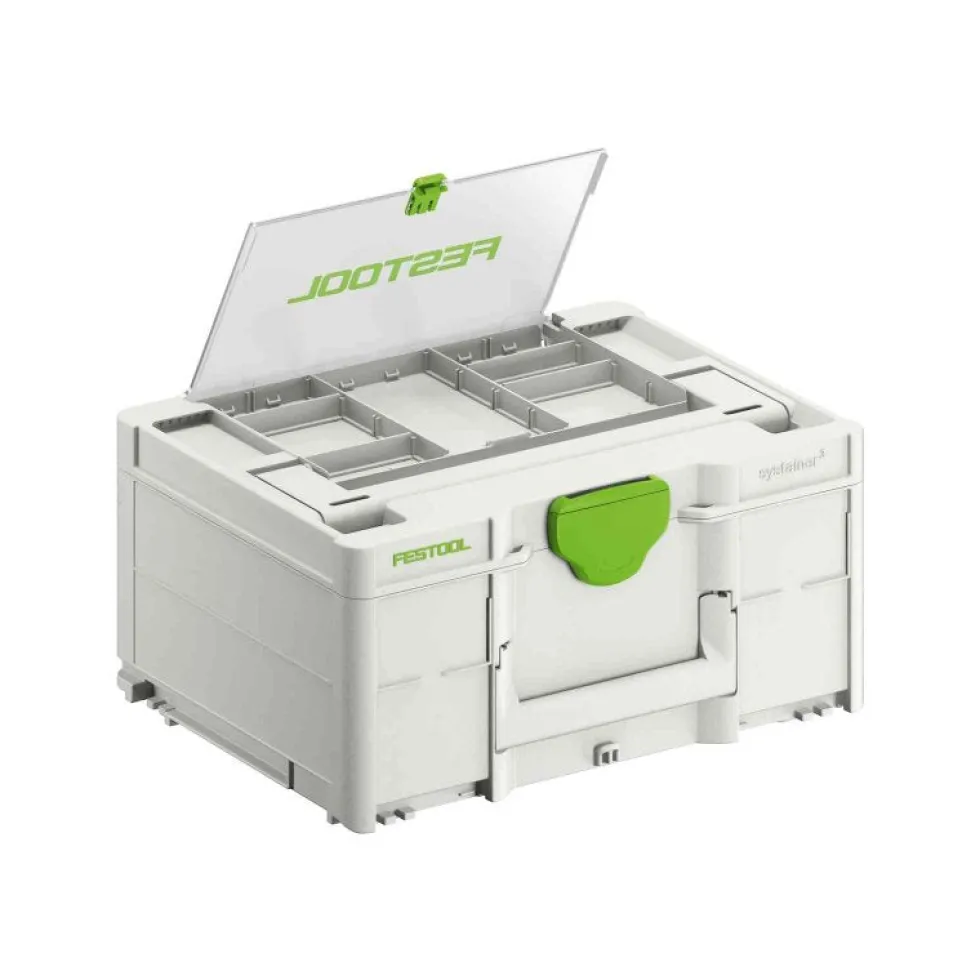 Festool SYS3 DF M Systainer Case with Lid Compartment